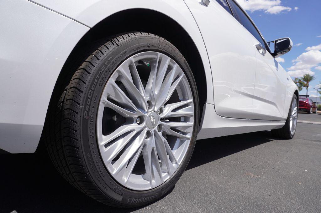 new 2025 Cadillac CT4 car, priced at $42,215