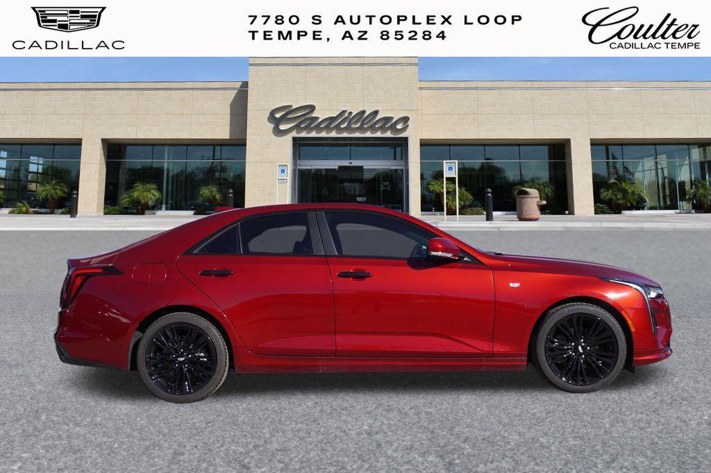 new 2025 Cadillac CT4 car, priced at $42,215