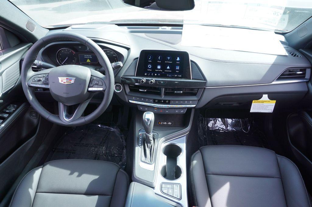 new 2025 Cadillac CT4 car, priced at $42,215