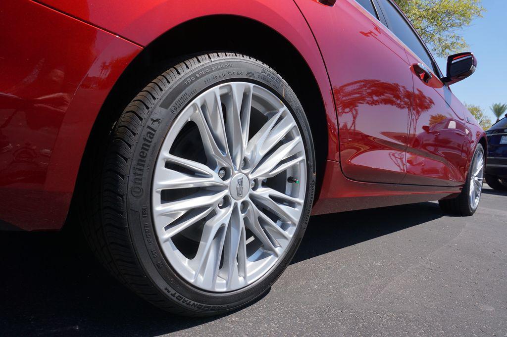 new 2025 Cadillac CT4 car, priced at $38,615