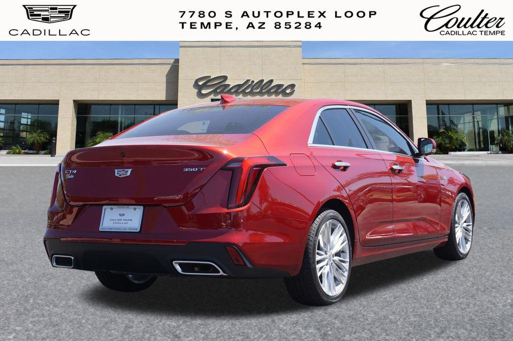new 2025 Cadillac CT4 car, priced at $38,615