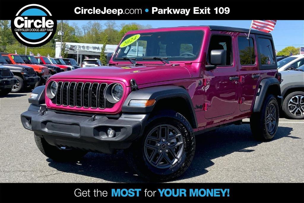 used 2024 Jeep Wrangler car, priced at $36,990