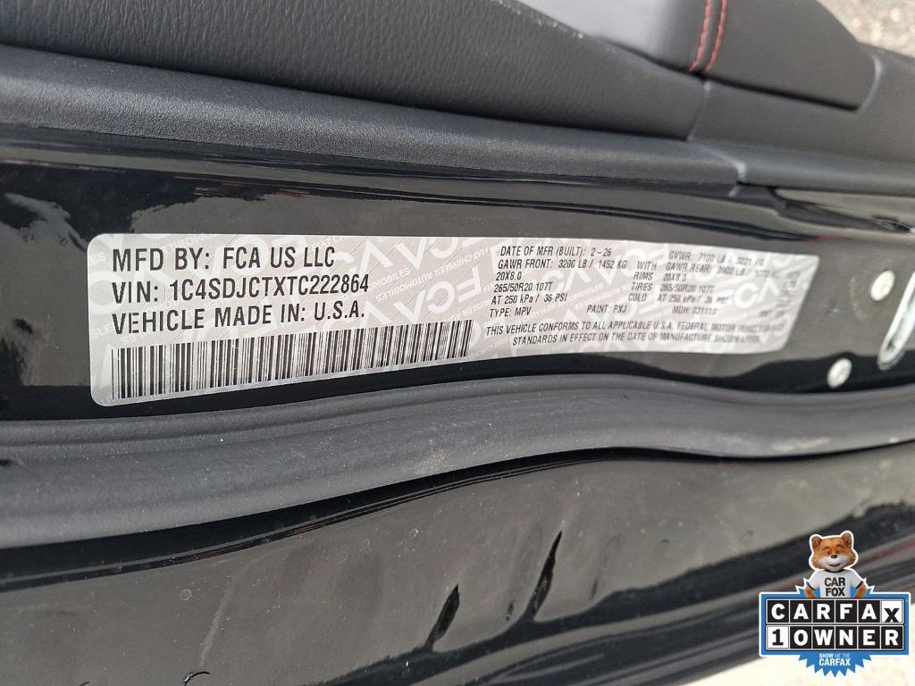 new 2026 Dodge Durango car, priced at $51,605