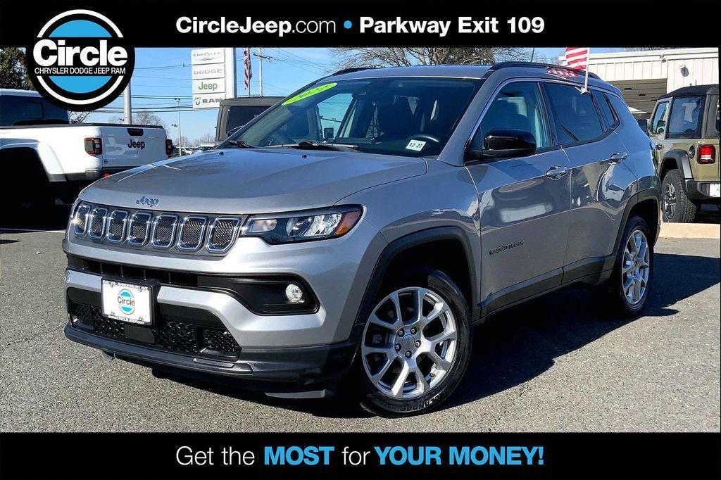 used 2022 Jeep Compass car, priced at $21,990