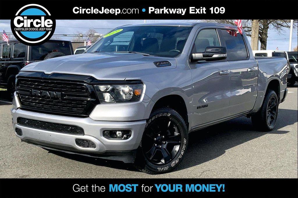 used 2022 Ram 1500 car, priced at $34,500