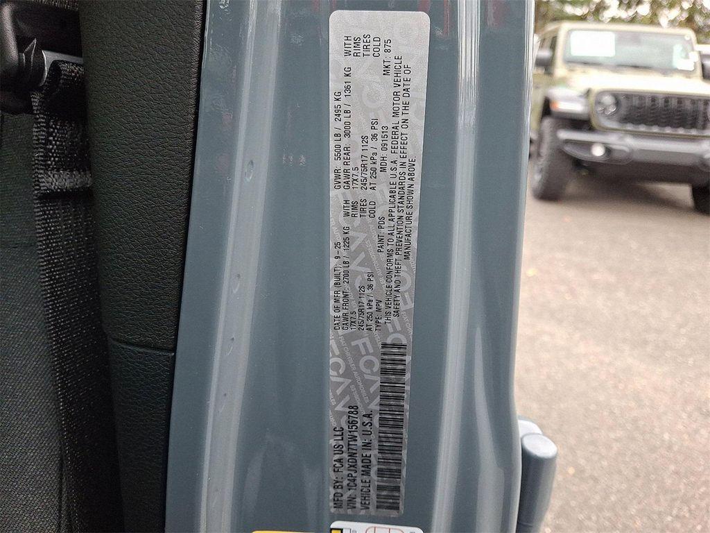 new 2026 Jeep Wrangler car, priced at $51,864