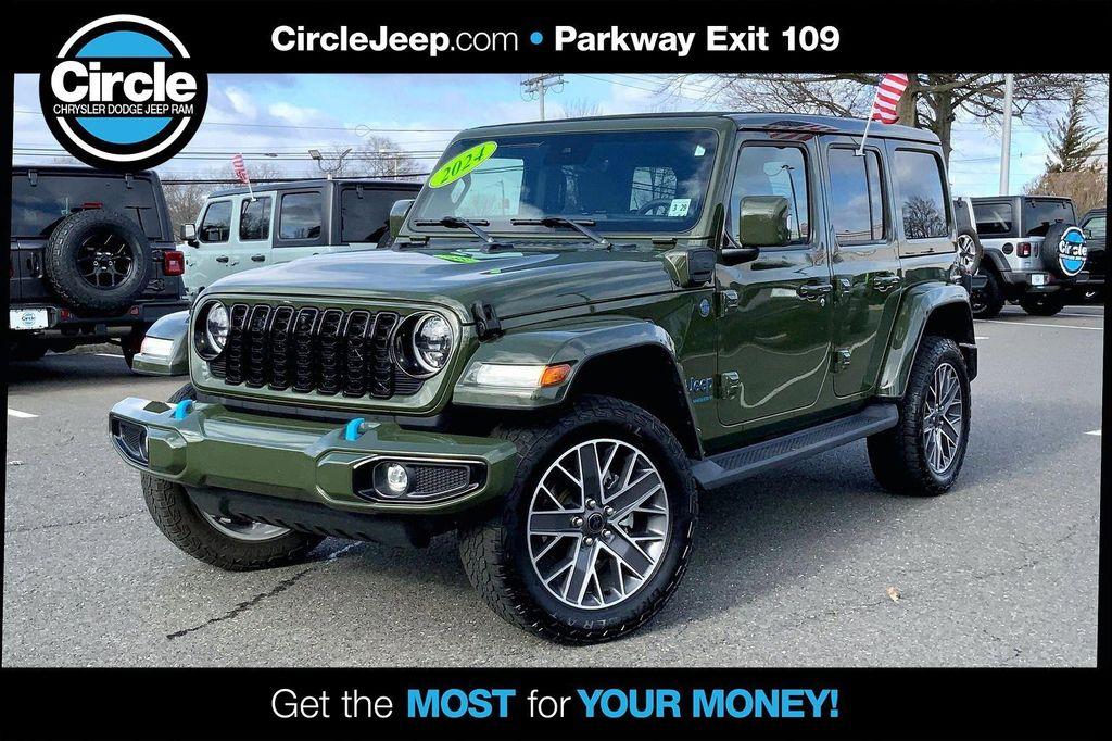 used 2024 Jeep Wrangler 4xe car, priced at $38,990