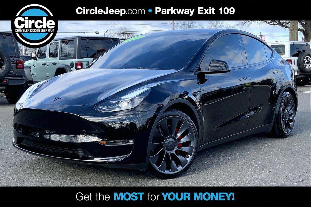 used 2023 Tesla Model Y car, priced at $33,500