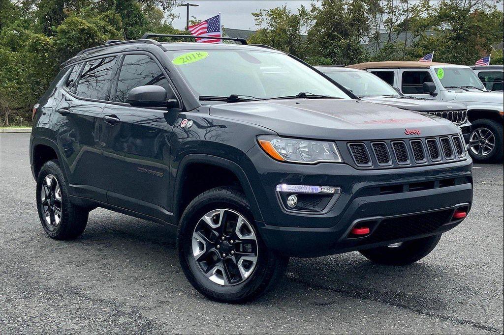 used 2018 Jeep Compass car, priced at $11,990
