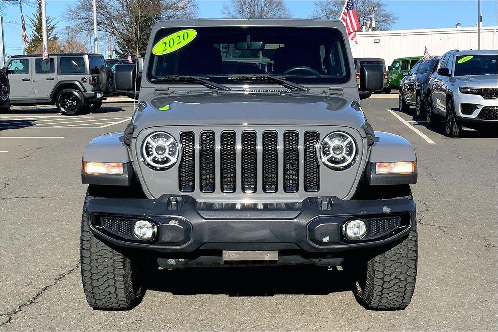 used 2020 Jeep Wrangler Unlimited car, priced at $26,490