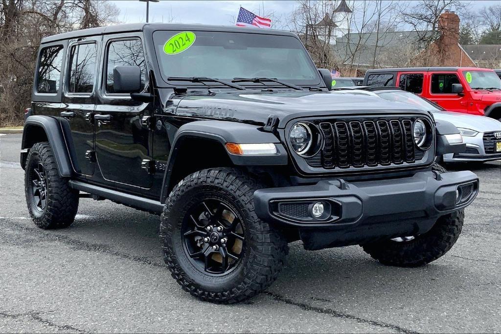 used 2024 Jeep Wrangler car, priced at $38,490