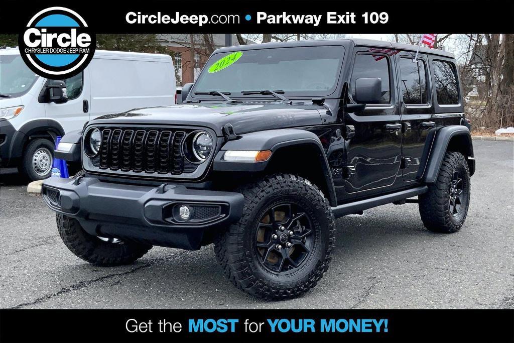 used 2024 Jeep Wrangler car, priced at $38,490