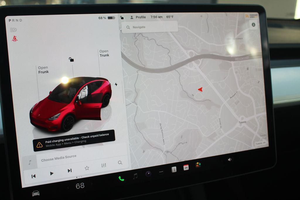 used 2025 Tesla Model Y car, priced at $41,994