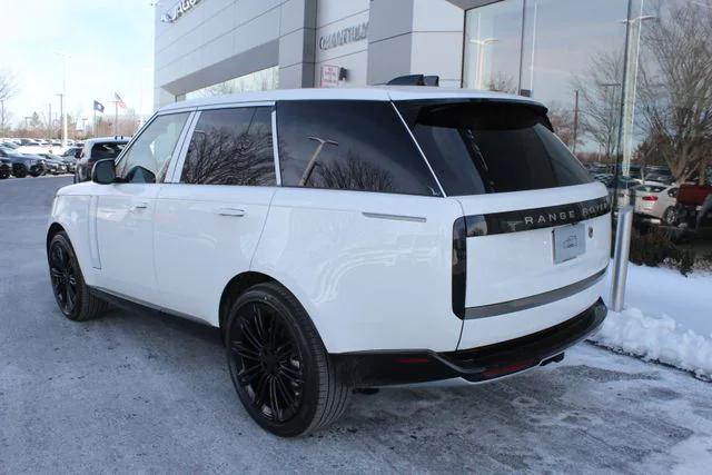 new 2026 Land Rover Range Rover car, priced at $124,705