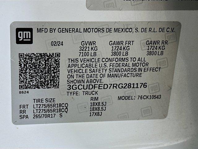 used 2024 Chevrolet Silverado 1500 car, priced at $42,897