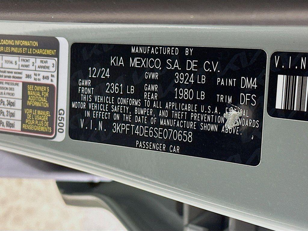 used 2025 Kia K4 car, priced at $19,196