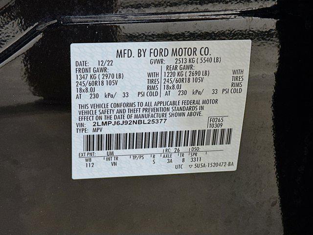 used 2022 Lincoln Nautilus car, priced at $23,987