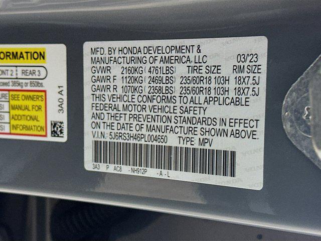 used 2023 Honda CR-V car, priced at $28,195