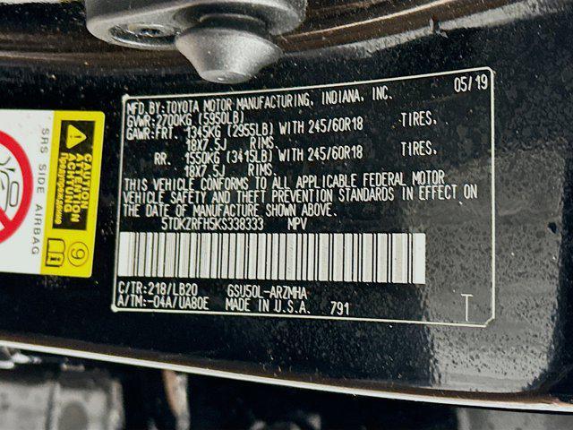 used 2019 Toyota Highlander car, priced at $21,987