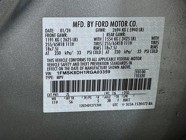 used 2024 Ford Explorer car, priced at $27,787