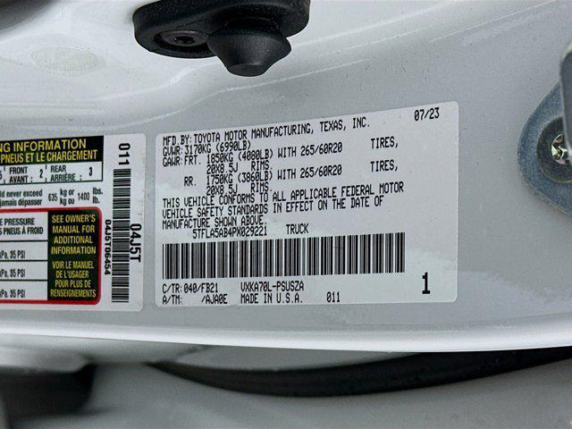 used 2023 Toyota Tundra car, priced at $39,397