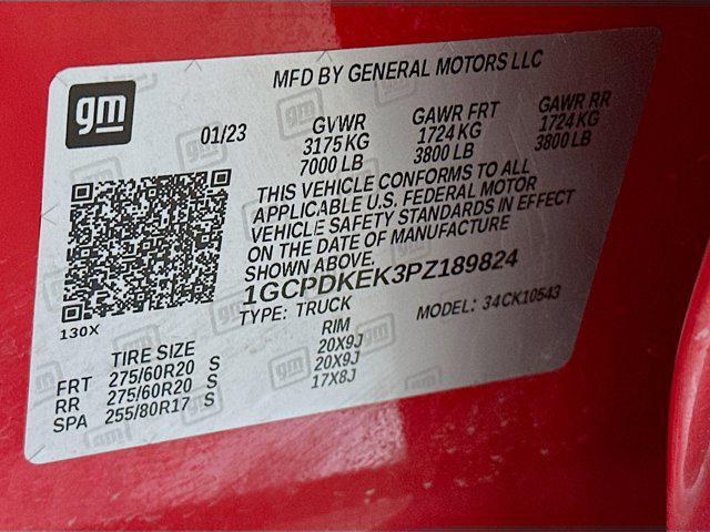 used 2023 Chevrolet Silverado 1500 car, priced at $31,996