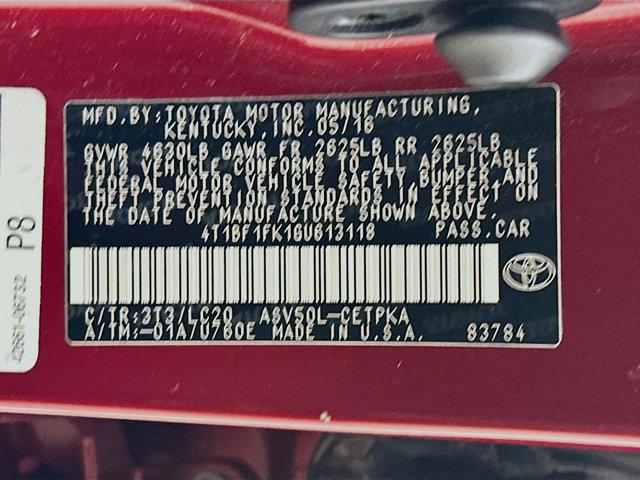 used 2016 Toyota Camry car, priced at $13,496