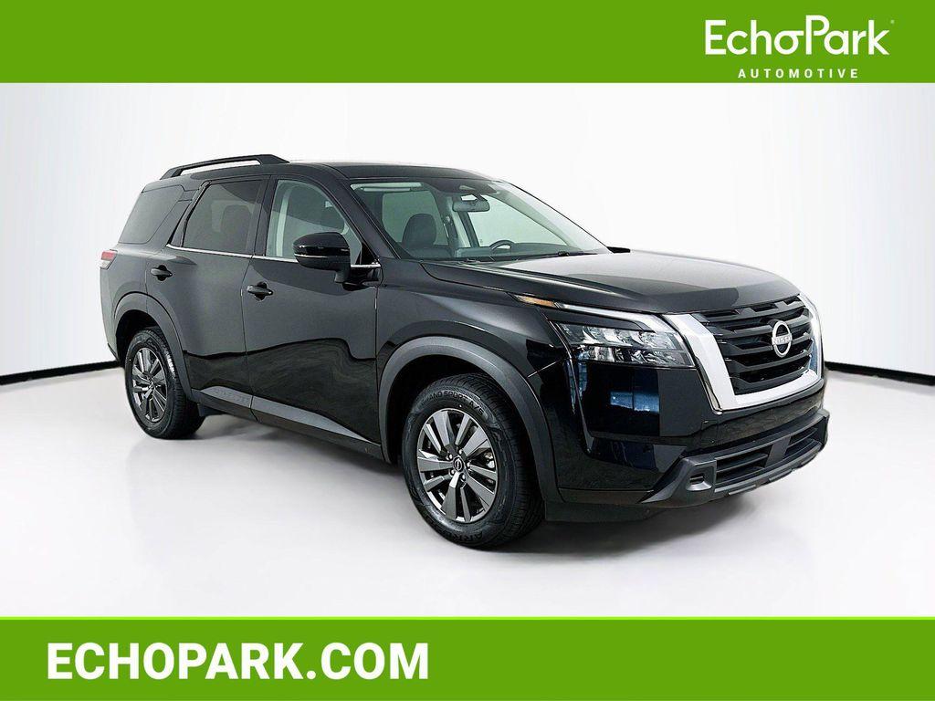used 2025 Nissan Pathfinder car, priced at $31,186
