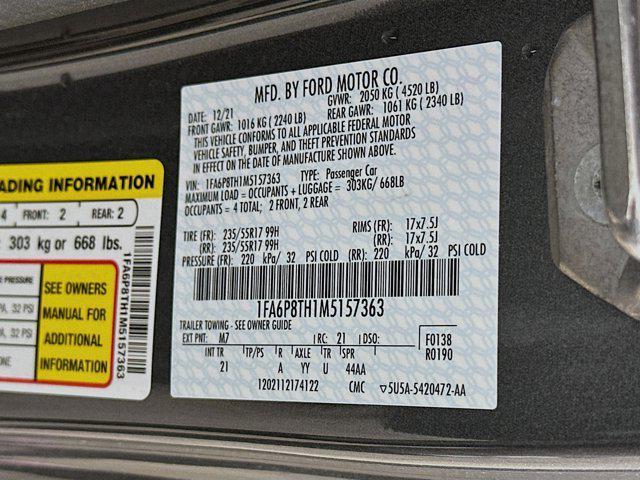 used 2021 Ford Mustang car, priced at $22,687