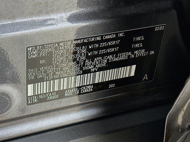 used 2022 Toyota RAV4 car, priced at $24,497