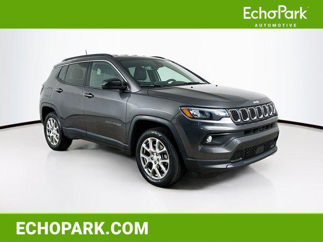 used 2023 Jeep Compass car, priced at $19,197