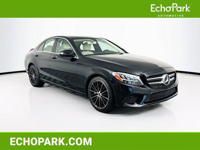 used 2020 Mercedes-Benz C-Class car, priced at $19,987