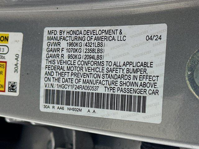 used 2024 Honda Accord car, priced at $25,195