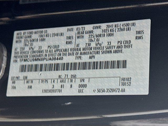 used 2023 Ford Escape car, priced at $22,195