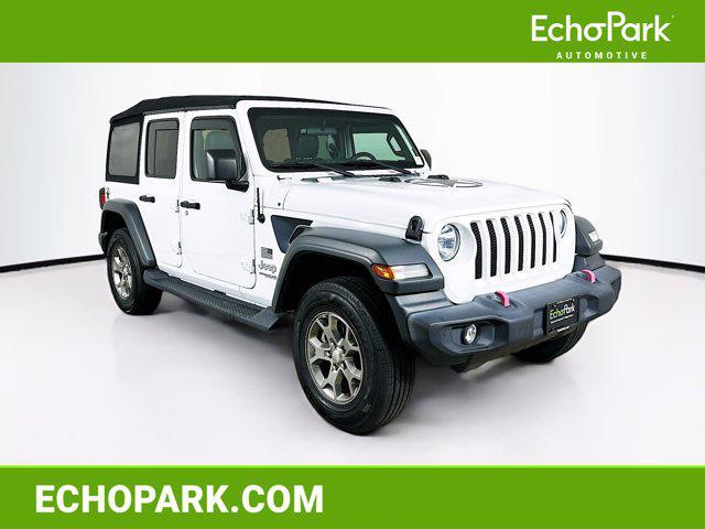used 2020 Jeep Wrangler Unlimited car, priced at $24,987