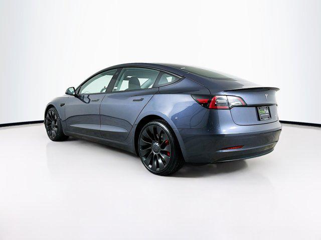 used 2023 Tesla Model 3 car, priced at $33,487