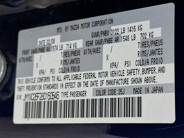 used 2008 Mazda MX-5 Miata car, priced at $8,996