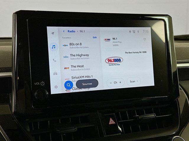 used 2025 Toyota Corolla Cross car, priced at $23,297