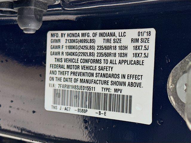 used 2018 Honda CR-V car, priced at $16,987