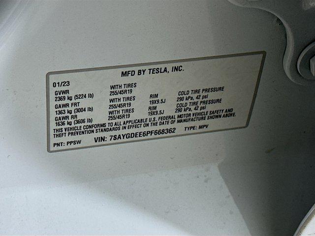 used 2023 Tesla Model Y car, priced at $31,487