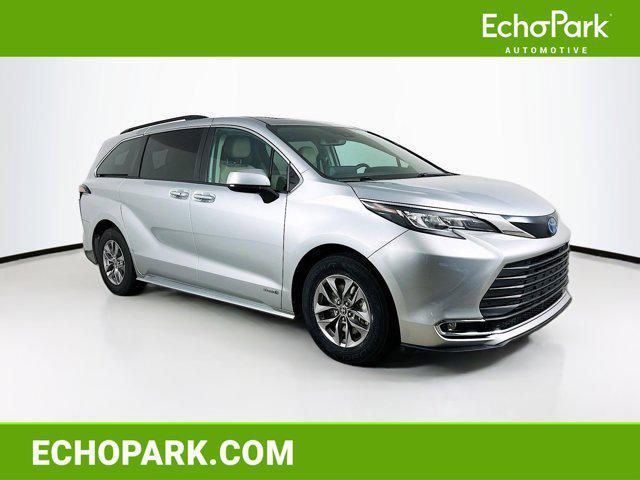 used 2021 Toyota Sienna car, priced at $26,496