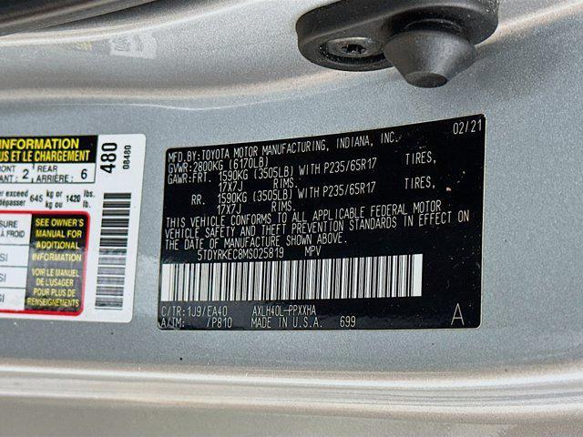 used 2021 Toyota Sienna car, priced at $26,496