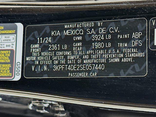 used 2025 Kia K4 car, priced at $18,687