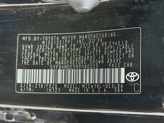 used 2024 Toyota Corolla car, priced at $17,496