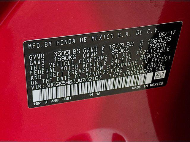 used 2018 Honda Fit car, priced at $14,496