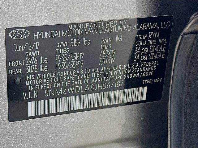 used 2018 Hyundai Santa Fe Sport car, priced at $13,996