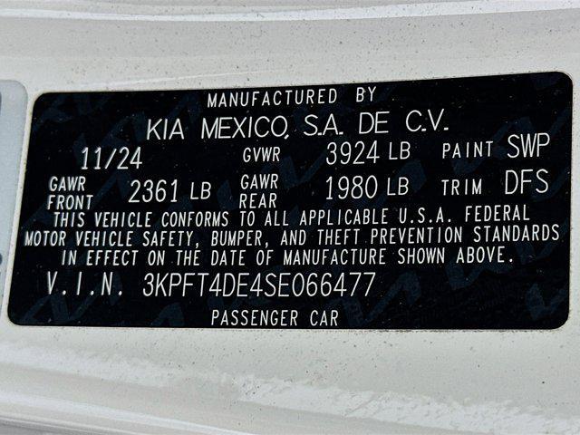 used 2025 Kia K4 car, priced at $18,987