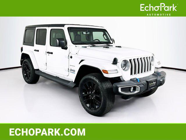 used 2022 Jeep Wrangler Unlimited 4xe car, priced at $25,697