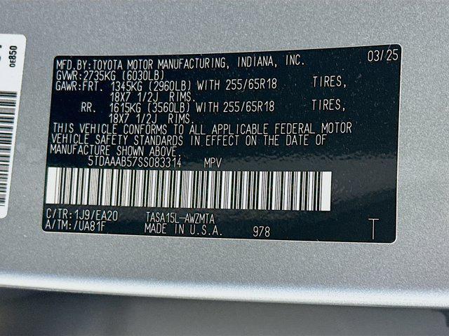 used 2025 Toyota Grand Highlander car, priced at $41,197