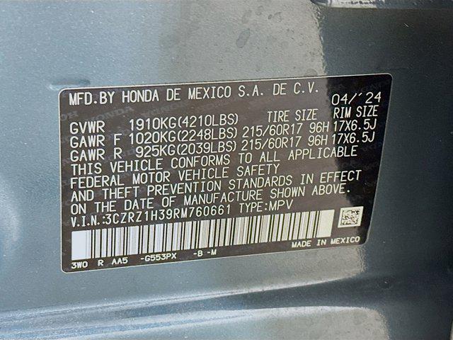 used 2024 Honda HR-V car, priced at $22,996